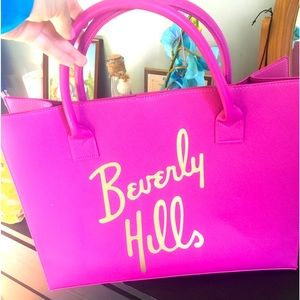 Pink Tote Bag